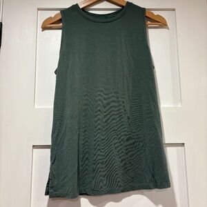 RW&CO SM Women's Blouse Tanktop in white and green